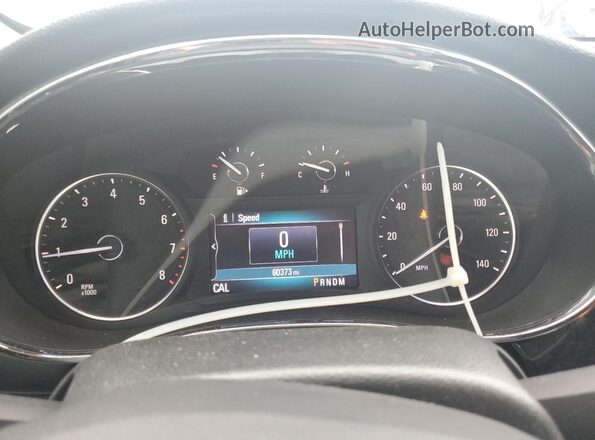 KL4CJASB9LB009460 2020 BUICK ENCORE White Вид щитка приладів