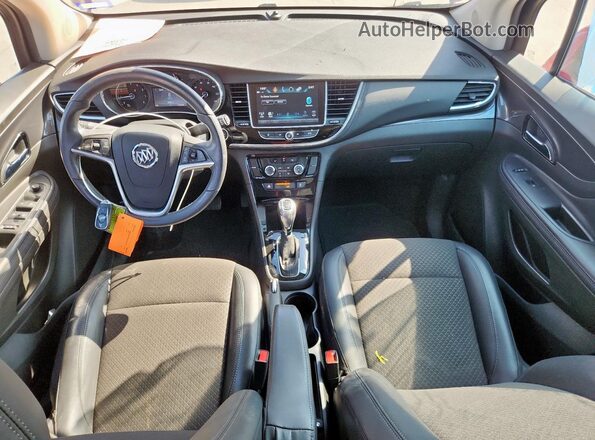 KL4CJASB9LB018787 2020 BUICK ENCORE Red Dashboard view