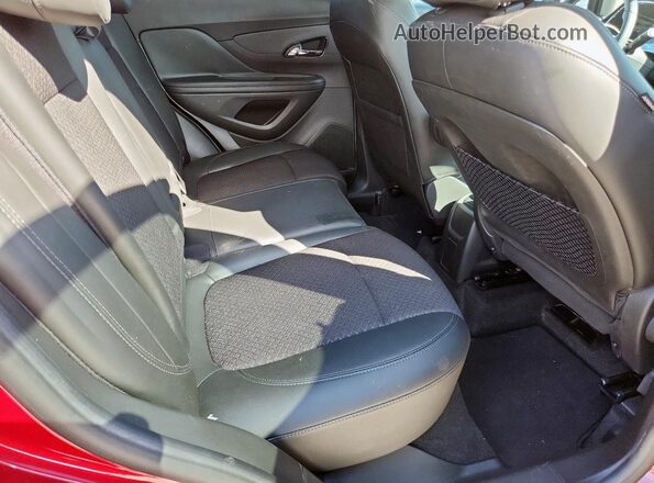 KL4CJASB9LB018787 2020 BUICK ENCORE Red Rear seats view