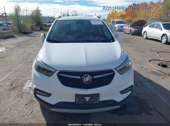 KL4CJCSB0LB042990 2020 BUICK ENCORE White Instrument cluster view