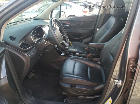 KL4CJCSBXLB032130 2020 BUICK ENCORE Gray წინა სალონის ხედი