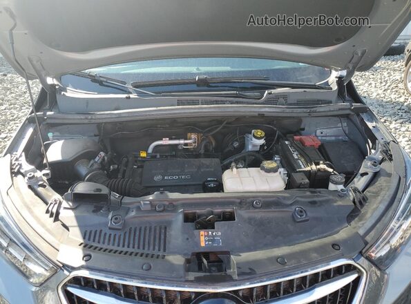 KL4CJCSBXLB032130 2020 BUICK ENCORE Gray ძრავის განყოფილების ხედი