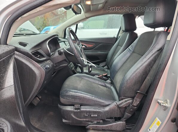 KL4CJESB0HB023617 2017 BUICK ENCORE Silver წინა სალონის ხედი