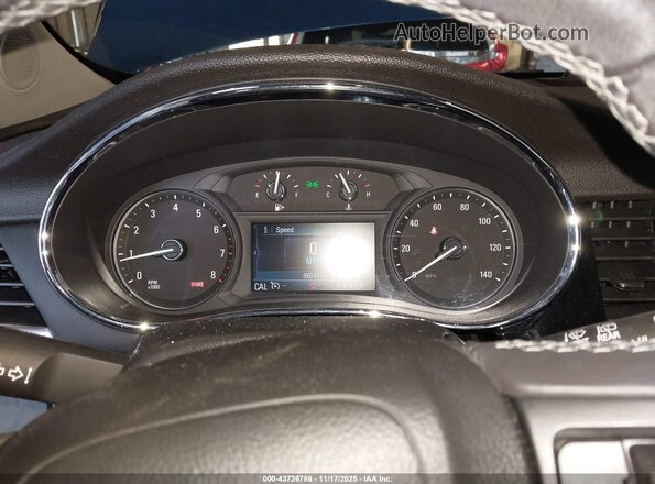 KL4CJESB6LB004434 2020 BUICK ENCORE Blue Rear seats view