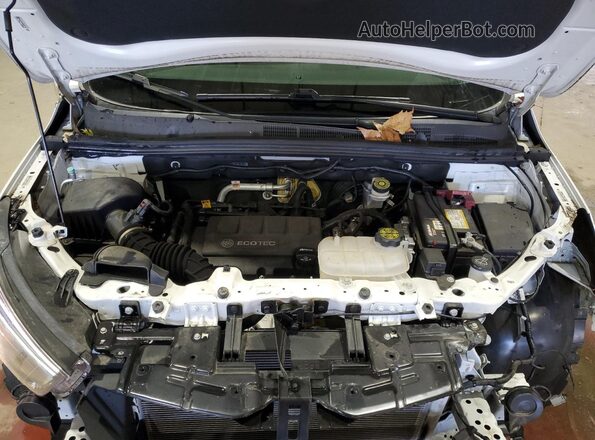 KL4CJESBXKB813143 2019 BUICK ENCORE White Engine compartment view