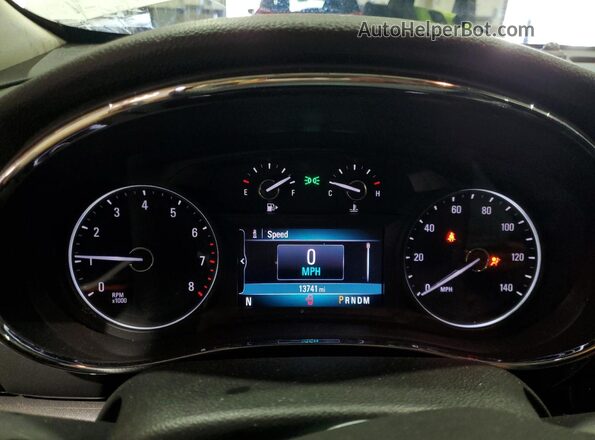 KL4CJESBXKB813143 2019 BUICK ENCORE White Instrument cluster view