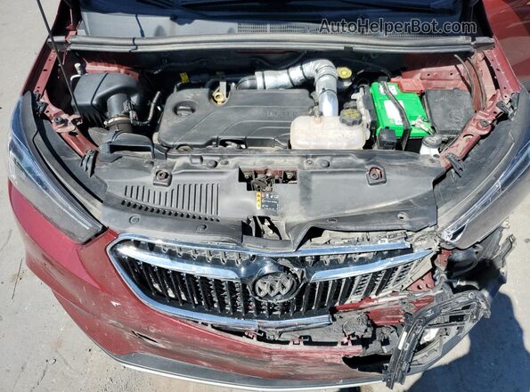 KL4CJESMXMB364261 2021 BUICK ENCORE Red Vista interior trasera