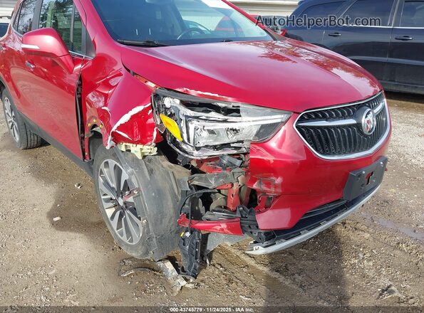 KL4CJFSB3HB201316 2017 BUICK ENCORE Red წინა ხედი