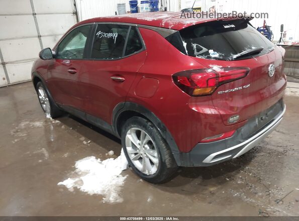 KL4MMBS21NB121349 2022 BUICK ENCORE Red Trasero izquierdo