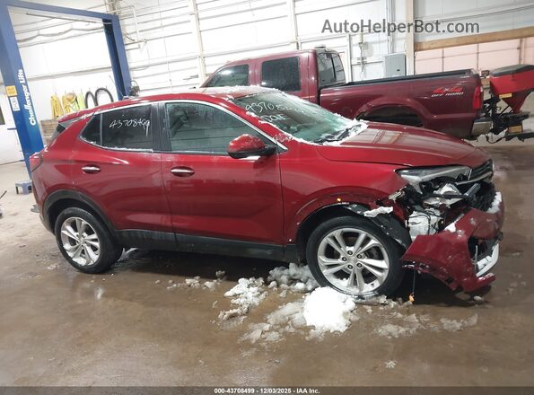 KL4MMBS21NB121349 2022 BUICK ENCORE Red Vista interior trasera
