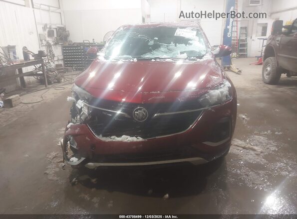 KL4MMBS21NB121349 2022 BUICK ENCORE Red Vista del cuadro de instrumentos