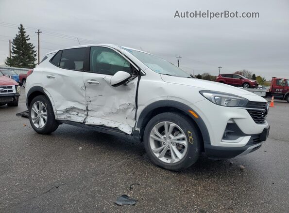 KL4MMBS22LB134091 2020 BUICK ENCORE White Передня права чверть