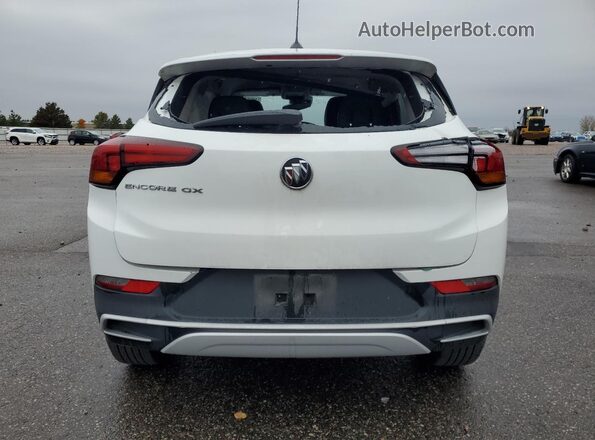 KL4MMBS22LB134091 2020 BUICK ENCORE White Вид ззаду
