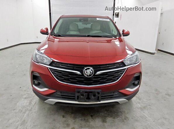 KL4MMBS22MB129684 2021 BUICK ENCORE Red წინა ხედი