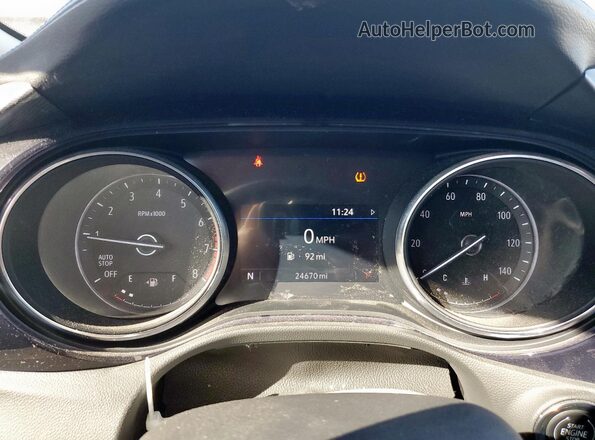 KL4MMBS2XPB136838 2023 BUICK ENCORE Gray Вид щитка приладів