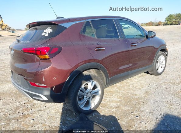 KL4MMBS2XPB145877 2023 BUICK ENCORE Темно-бордовый Задняя правая четверть
