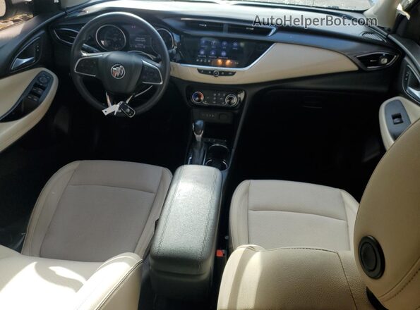 KL4MMCSL4LB102337 2020 BUICK ENCORE White Dashboard view