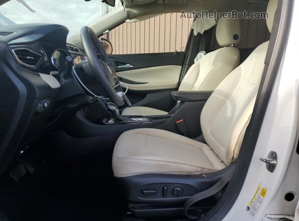 KL4MMCSL4LB102337 2020 BUICK ENCORE White Front interior view