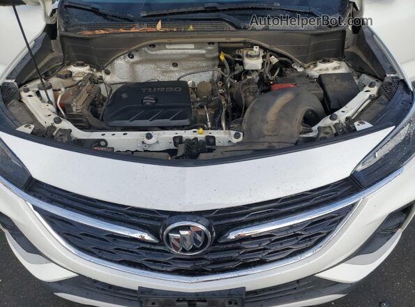 KL4MMCSL4LB102337 2020 BUICK ENCORE White Engine compartment view