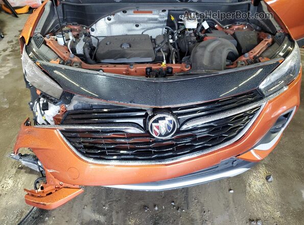 KL4MMCSL4PB025006 2023 BUICK ENCORE Orange ძრავის განყოფილების ხედი