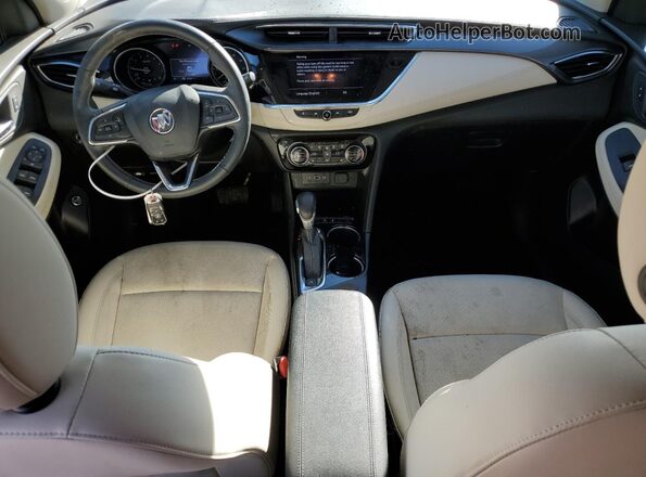 KL4MMDS21PB084592 2023 BUICK ENCORE White Dashboard view