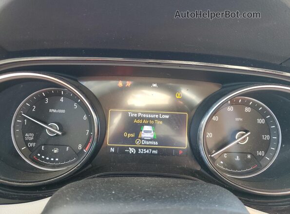 KL4MMDS21PB084592 2023 BUICK ENCORE White Instrument cluster view