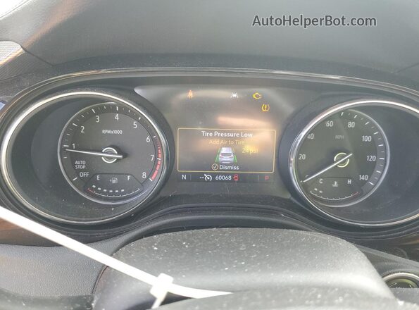 KL4MMDS26MB148184 2021 BUICK ENCORE Blue Instrument cluster view