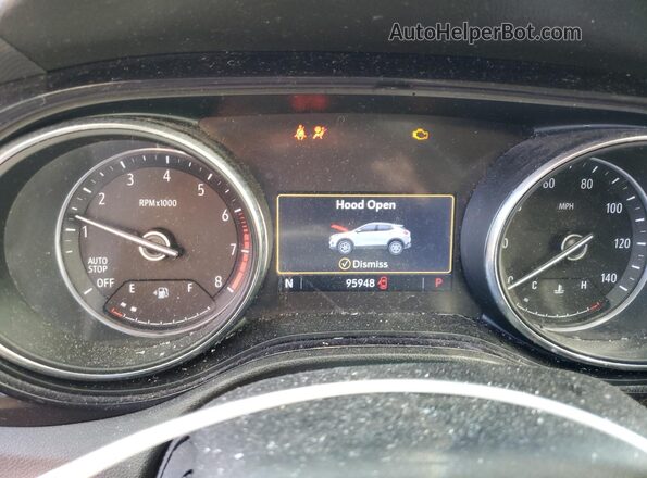 KL4MMDSL1LB104360 2020 BUICK ENCORE Gray Instrument cluster view
