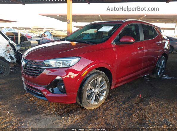 KL4MMDSL1PB070913 2023 BUICK ENCORE Red Vista tres cuartos delantera izquierda