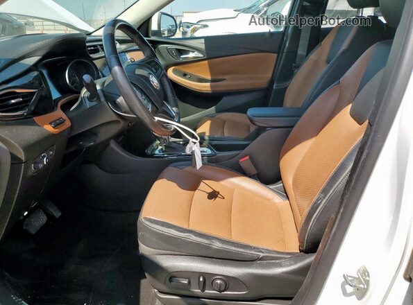 KL4MMFS23LB125648 2020 BUICK ENCORE White Vista interior delantera