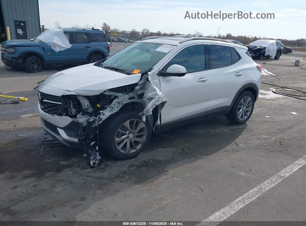 KL4MMFSL8NB122692 2022 BUICK ENCORE White Front left