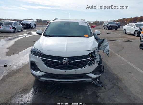 KL4MMFSL8NB122692 2022 BUICK ENCORE White Instrument cluster view