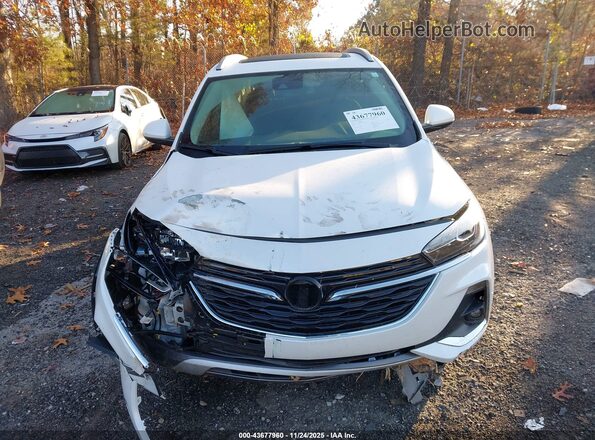 KL4MMFSL8PB000160 2023 BUICK ENCORE White Instrument cluster view
