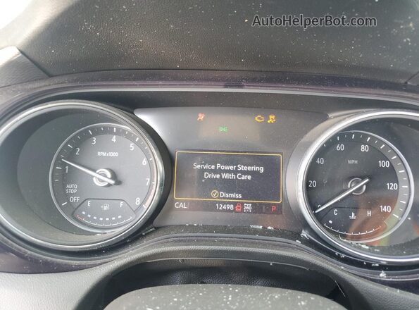 KL4MMGSLXPB131449 2023 BUICK ENCORE Gray Instrument cluster view