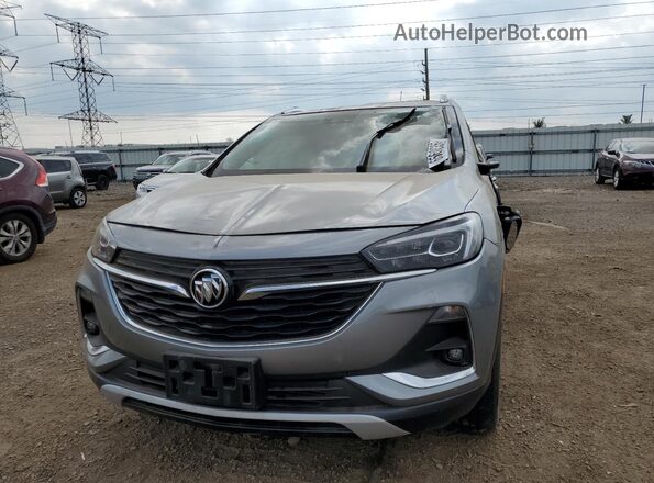 KL4MMGSLXPB131449 2023 BUICK ENCORE Gray Front view