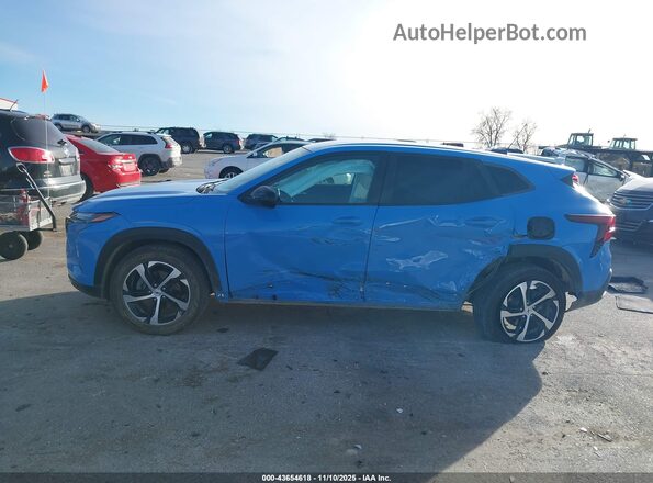 KL77LGE28RC077295 2024 CHEVROLET TRAX Blue სალონის 360-გრადუსიანი ხედი