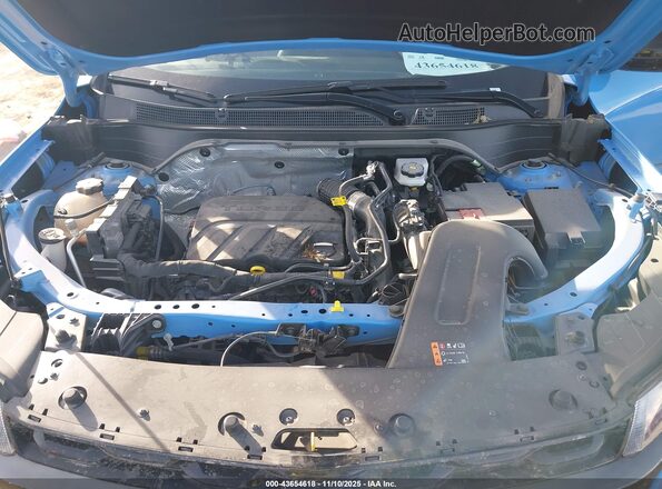 KL77LGE28RC077295 2024 CHEVROLET TRAX Blue უკანა ხედი