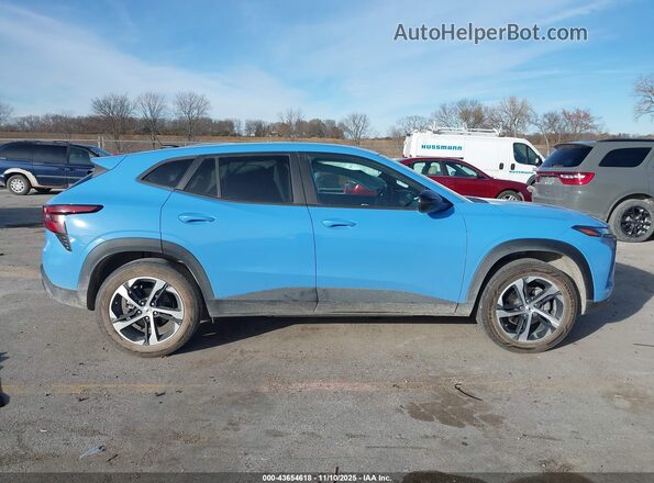 KL77LGE28RC077295 2024 CHEVROLET TRAX Blue უკანა სალონის ხედი