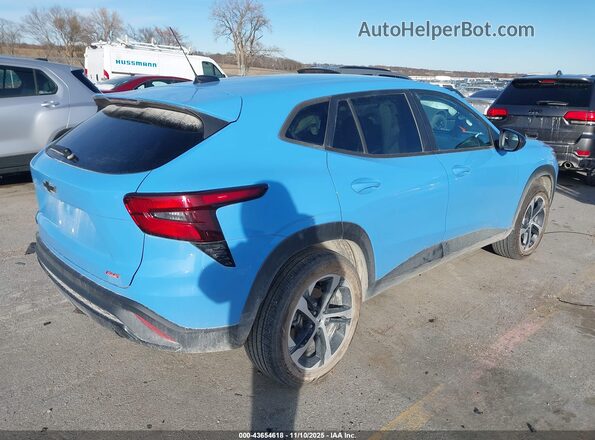 KL77LGE28RC077295 2024 CHEVROLET TRAX Blue უკანა მარჯვენა