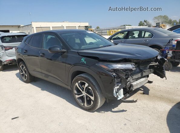 KL77LGE29RC069545 2024 CHEVROLET TRAX Black Передня права чверть