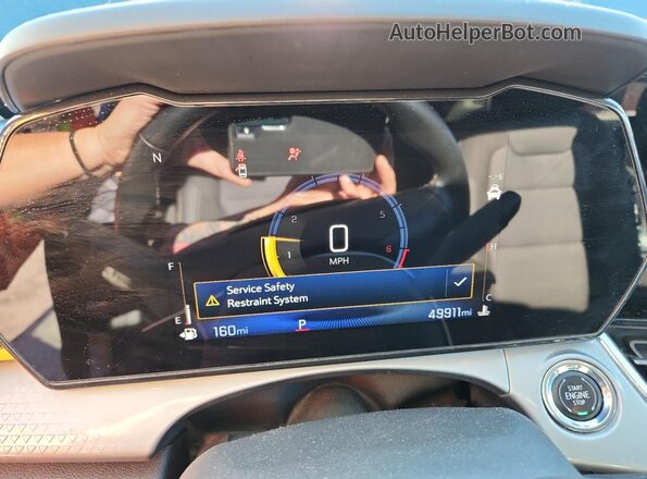 KL77LHE20RC071027 2024 CHEVROLET TRAX Black Սարքավորումների վահանակի տեսք
