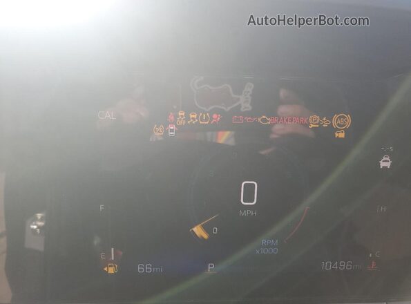KL77LHEP5SC241206 2025 CHEVROLET TRAX Gray Widok zestawu wskaźników