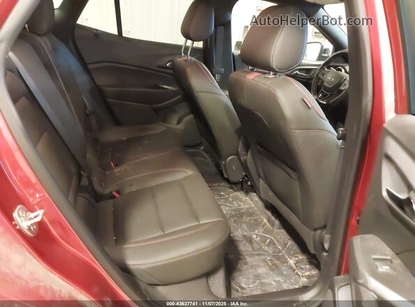 KL77LJE20RC178408 2024 CHEVROLET TRAX Red Widok naklejki z numerem VIN