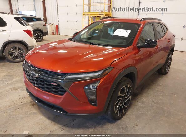 KL77LJE20RC178408 2024 CHEVROLET TRAX Red Przód lewy