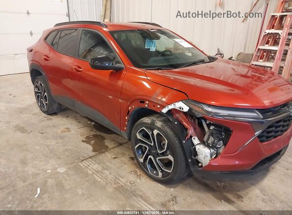 KL77LJE20RC178408 2024 CHEVROLET TRAX Red Widok z przodu