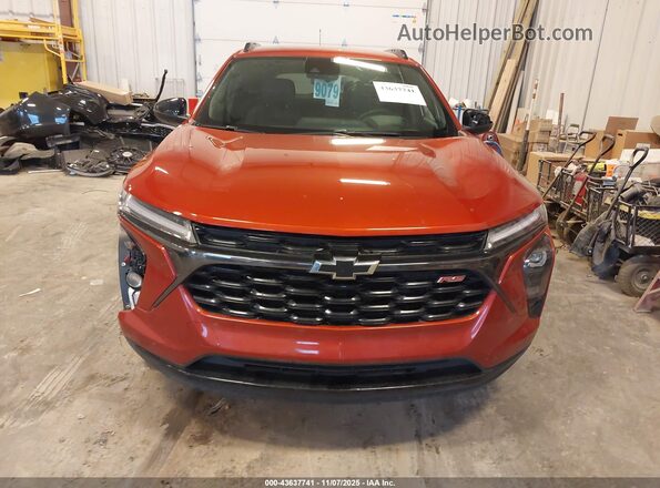 KL77LJE20RC178408 2024 CHEVROLET TRAX Red Widok zestawu wskaźników