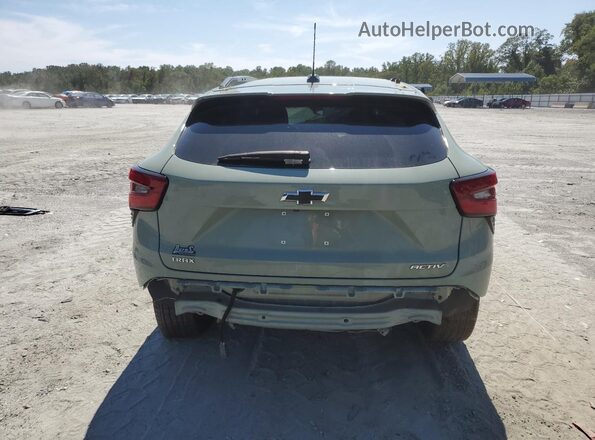 KL77LKE22RC230935 2024 CHEVROLET TRAX Green Вид ззаду