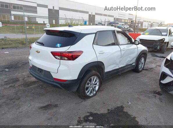 KL79MMS22RB215637 2024 CHEVROLET TRAILBLAZER White Задня права чверть