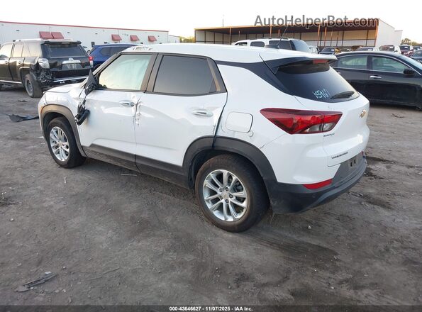 KL79MMS22RB215637 2024 CHEVROLET TRAILBLAZER White Задня ліва чверть