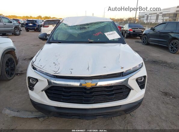 KL79MMS22RB215637 2024 CHEVROLET TRAILBLAZER White Вид щитка приладів